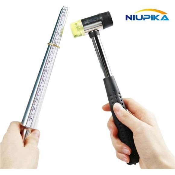 Ring Sizer Set Metal Measuring Tool Ring Mandrel Finger Sizing Gauge Set US Size - Picture 2 of 7